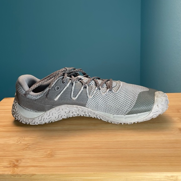 Merrell Trail Glove 7 Mens 9.5 J067657 Monument Grey Mesh Trail Running Shoes - Picture 10 of 15